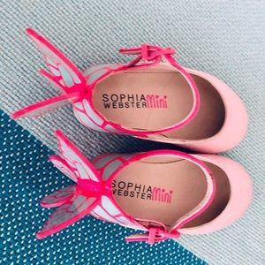 COPY - Sparkly pink butterfly ballerinas